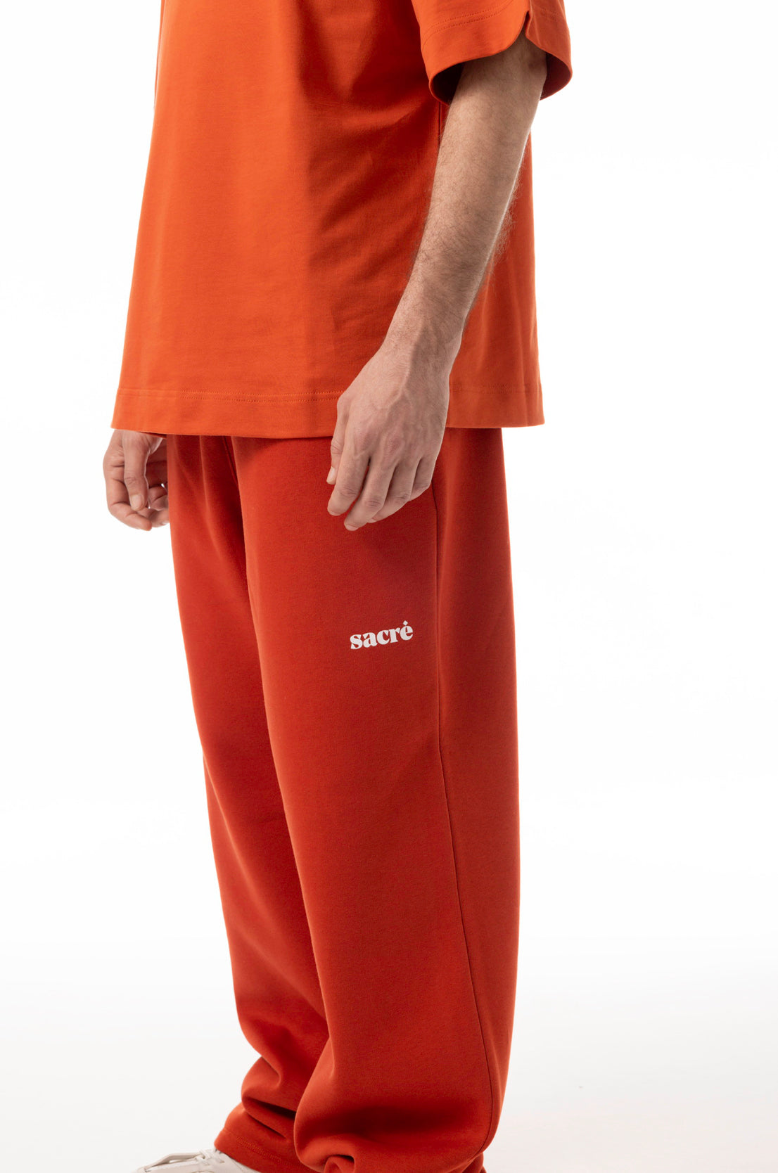 Solid Chili Sweat Pants
