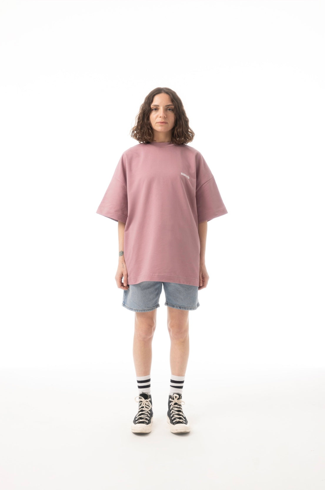 Solid Purple Stone T-shirt