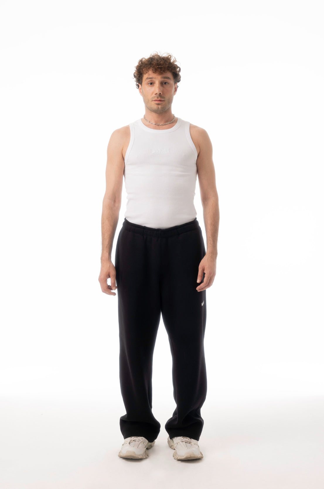 Solid Black Sweat Pants