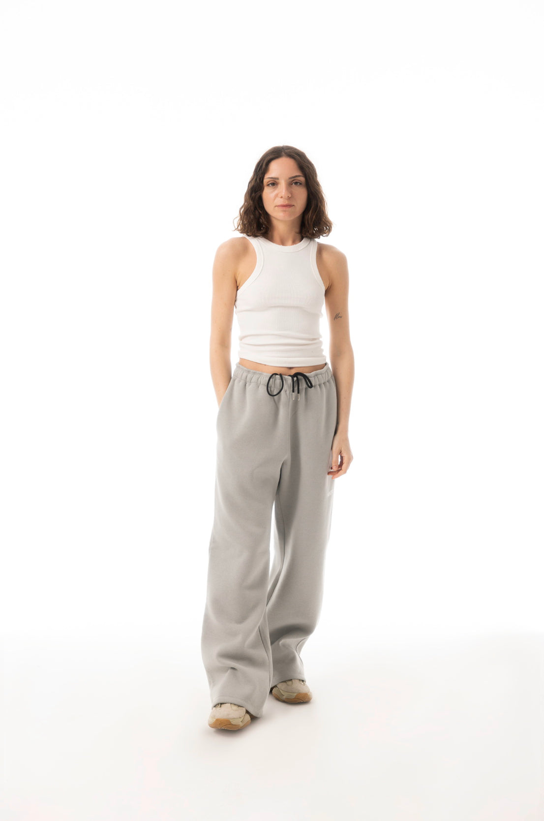 Solid Stone Sweat Pants