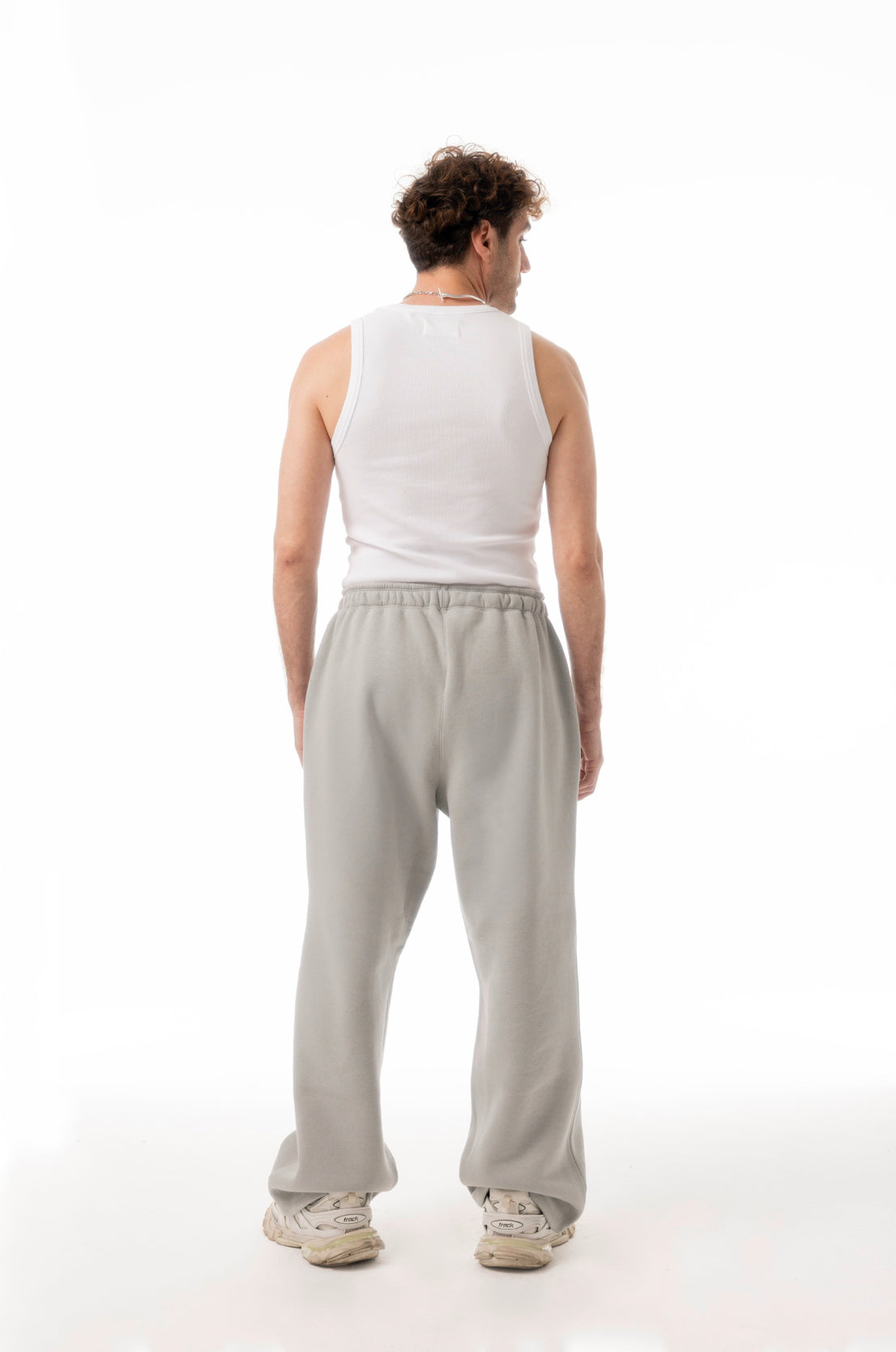 Solid Stone Sweat Pants