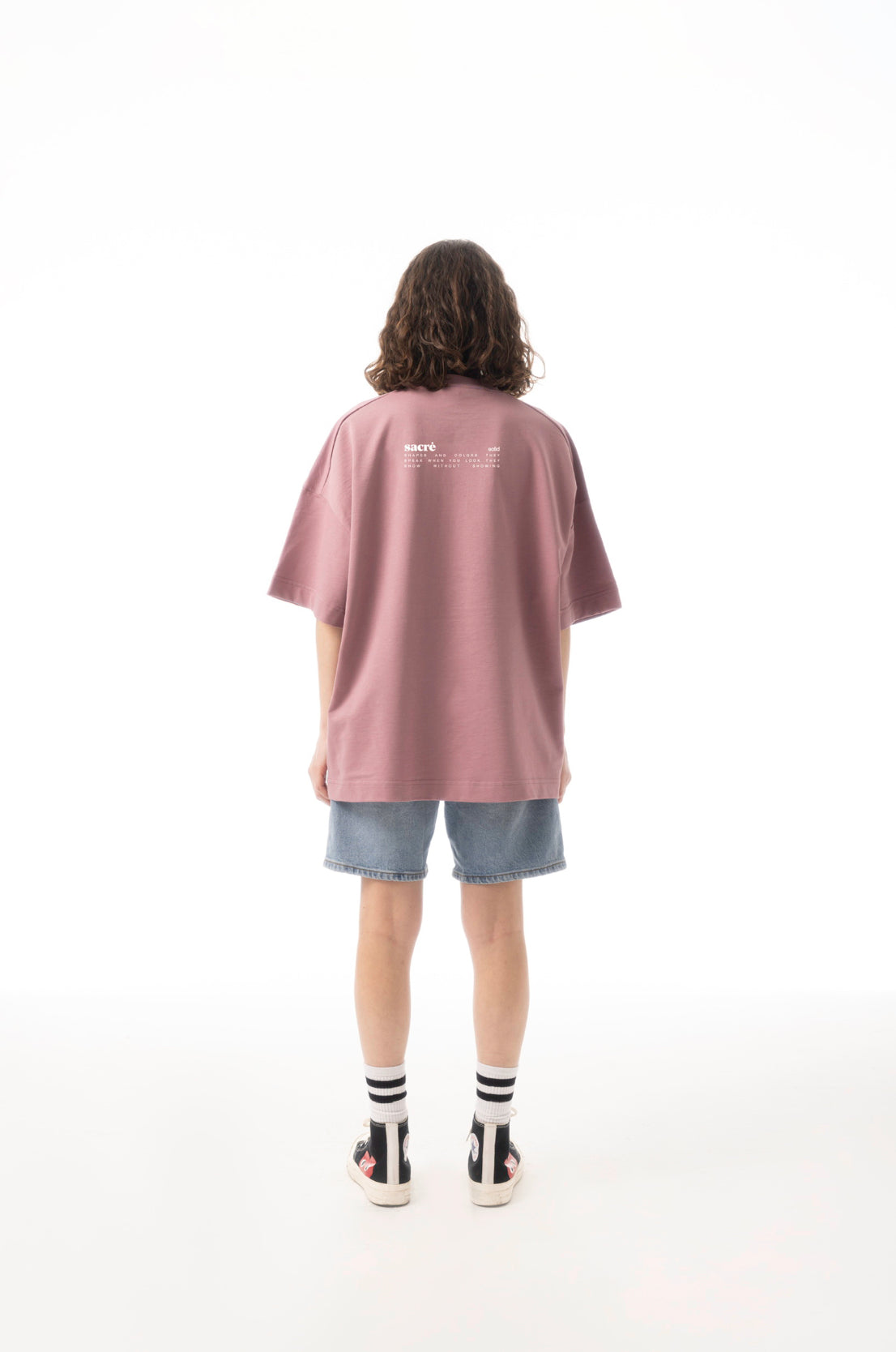 Solid Purple Stone T-shirt