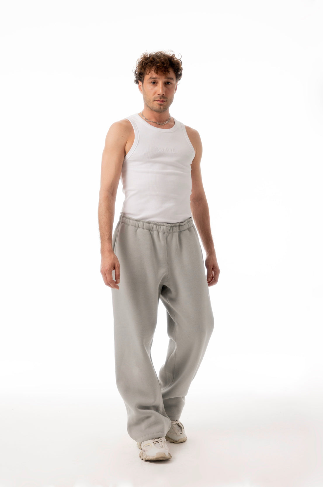Solid Stone Sweat Pants