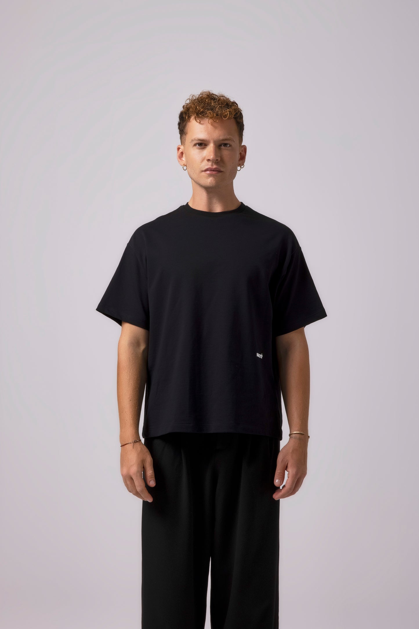 Sun People Tee Black