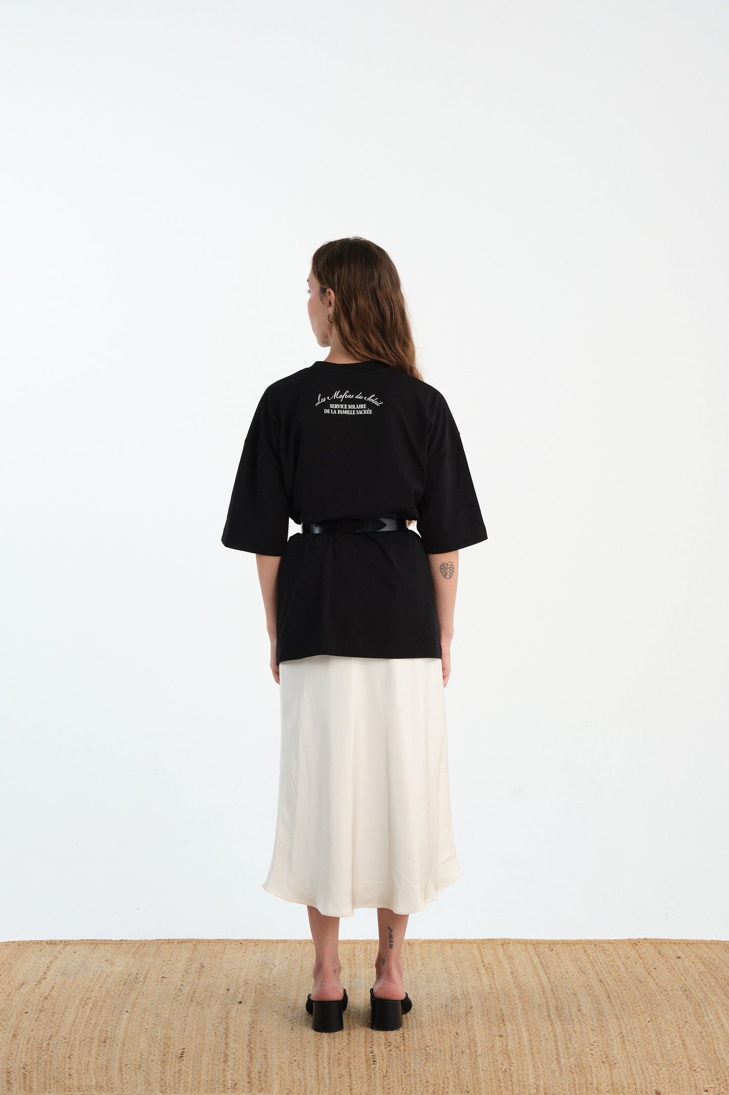 Soleil Legacy Black Oversize T-shirt