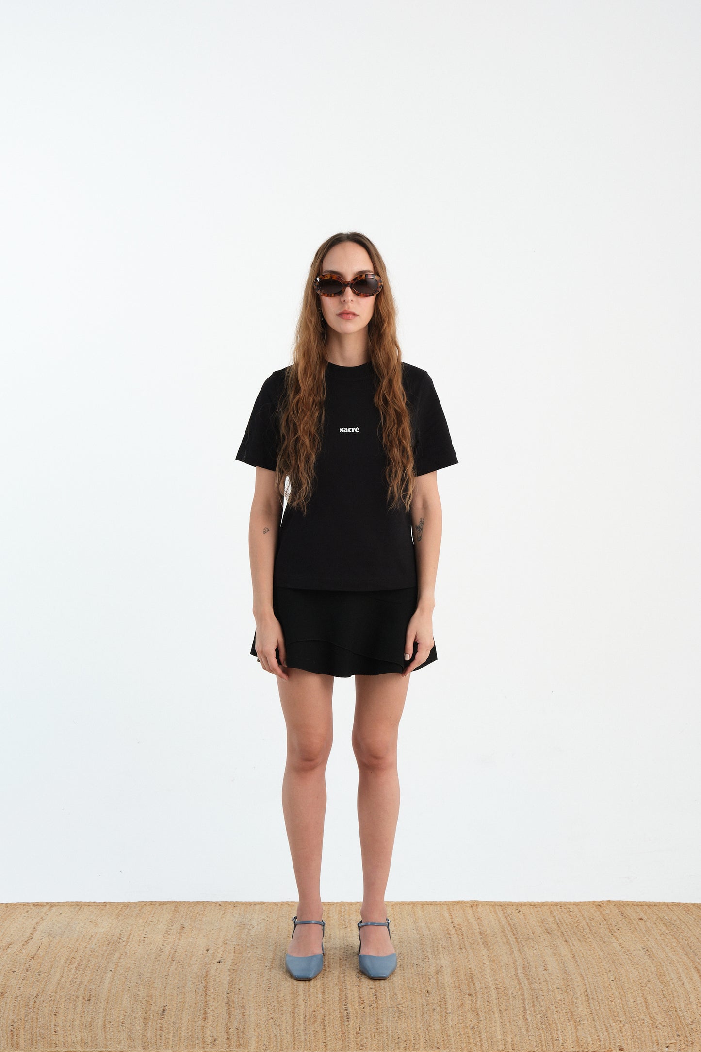 Sacré Black Regular T-shirt