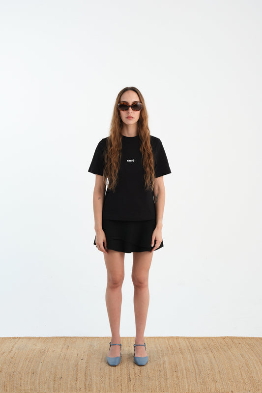 Sacré Black Regular Tee